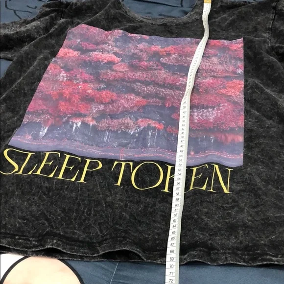 Sleep Token  Graphic Tee Wash Color - Size L - Like new. - Picture 6 of 7